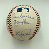 3,000 Strikeout Club Signed Baseball Nolan Ryan Tom Seaver Randy Johnson Tristar