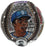 Chadwick Boseman Signed Charles Fazzino Jackie Robinson Pop Art Baseball PSA DNA