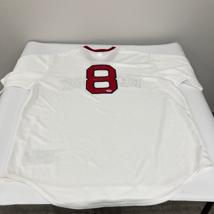 Carl Yastrzemski Triple Crown 1969 HOF 1989 Signed Boston Red Sox Jersey PSA DNA