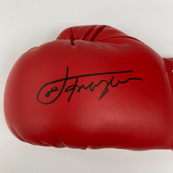 Joe Frazier Boxer Signed Everlast Boxing Glove JSA COA