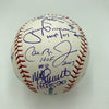 Beautiful HOF Multi Signed Baseball Tony Gwynn Nolan Ryan Tom Seaver Ripken JSA