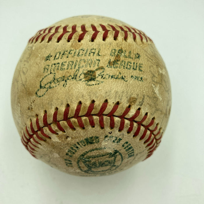 Hilton Smith Satchel Paige Negro League Kansas City Monarchs Signed Baseball JSA