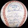 1961 New York Yankees World Series Champs Team Signed Baseball Mickey Mantle JSA