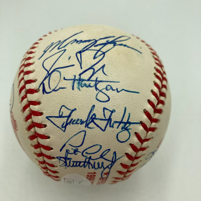 1996 Atlanta Braves NL Champs Team Signed Official World Series Baseball JSA COA