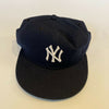 Whitey Ford Signed 1970's New York Yankees Game Model Baseball Hat JSA COA