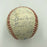1982 Cleveland Indians Team Signed Official American League Baseball