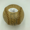 1944 World Series Game Used Baseball Signed By Umpire Tom Dunn JSA COA