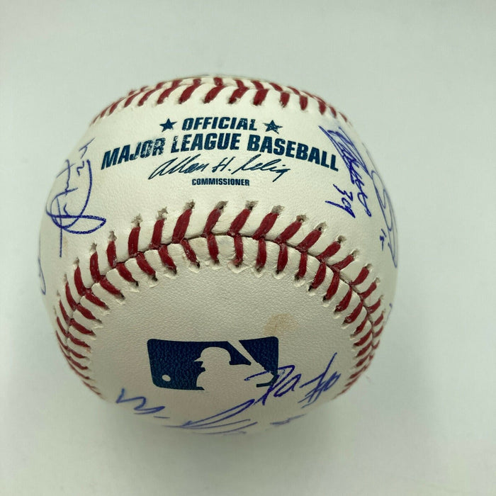 Francisco Lindor Rookie 2014 Futures Game Team World Signed Baseball Beckett COA