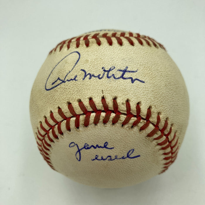 Paul Molitor County Stadium Signed Game Used Major League Baseball JSA COA