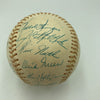 Beautiful 1974 Oakland A’s World Series Champs Team Signed Baseball JSA COA