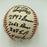 The Finest Willie Mays Signed Heavily Inscribed Career STAT Baseball Beckett COA