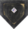 1986 New York Mets World Series Champs Team Signed Home Plate Steiner COA