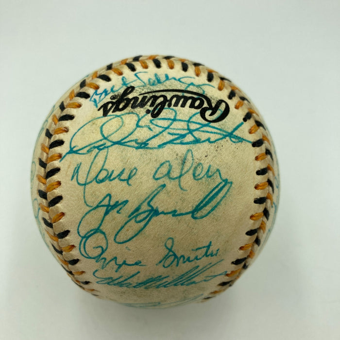1994 All Star Game National League Team Signed Baseball Barry Bonds PSA DNA COA