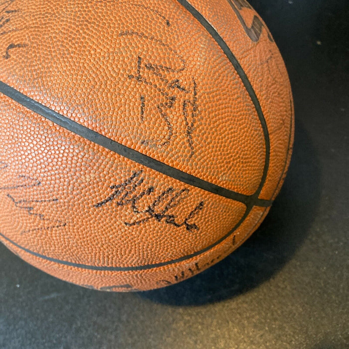 2011-12 Utah Jazz Team Signed Spalding NBA Game Used Basketball