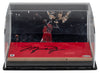 Beautiful Michael Jordan Signed Bulls Game Used Floor Display UDA & Beckett COA