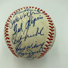 Ted Williams Boston Red Sox Legends Multi Signed Baseball 28 Signatures JSA COA