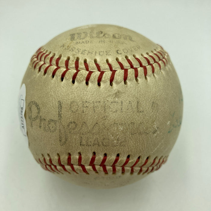 1950's Willie McCovey Rookie Era Single Signed Baseball JSA COA