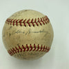 Ted Williams Stan Musial 1945 World War 2 Navy All Star Game Signed Baseball JSA