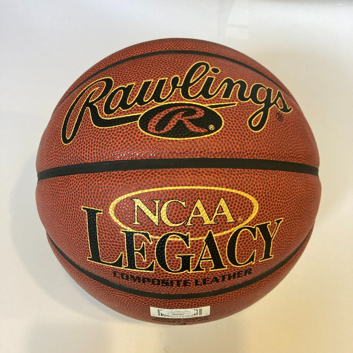 John Wooden "UCLA" Signed Rawlings NCAA Basketball JSA COA