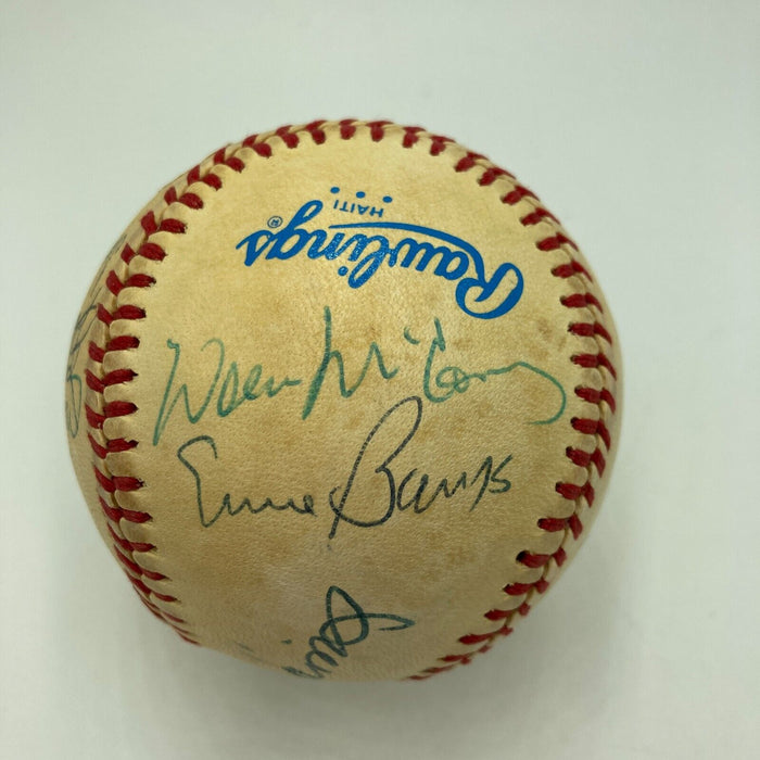 500 Home Run Signed Baseball Mickey Mantle Ted Williams Willie Mays 10 Sigs JSA