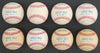 Lot Of (41) Hall Of Fame Signed Major League Baseball All Inscribed "To Bob" JSA
