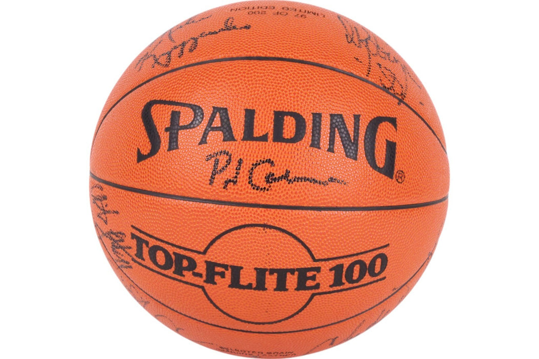 1992 Dream Team Olympics Team USA Signed Basketball Michael Jordan 15 Sigs PSA