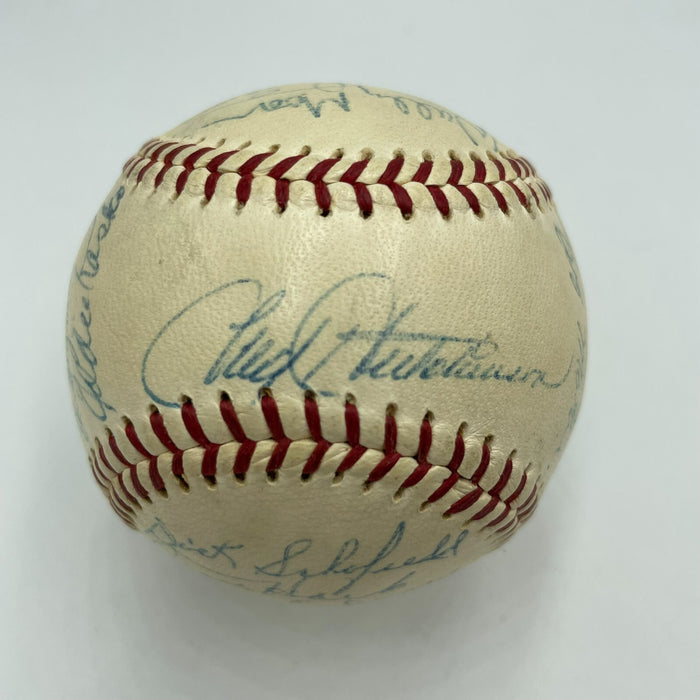 1957 St. Louis Cardinals Team Signed National League  Baseball JSA