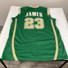 LeBron James Signed St. Vincent St. Mary High School Jersey UDA Upper Deck COA