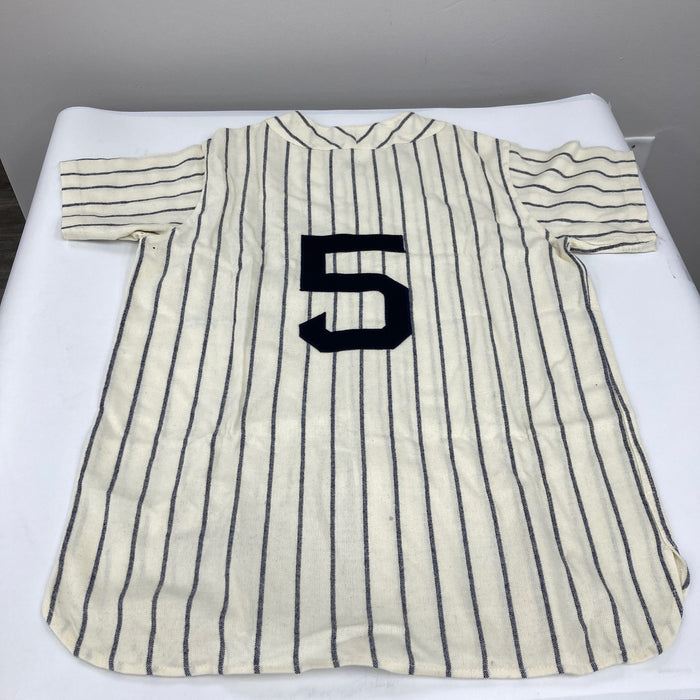 Beautiful Joe Dimaggio Signed New York Yankees Mitchell & Ness Jersey JSA COA