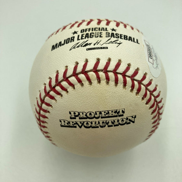 Linkin Park Band Signed Baseball 6 Signatures With Chester Bennington JSA COA