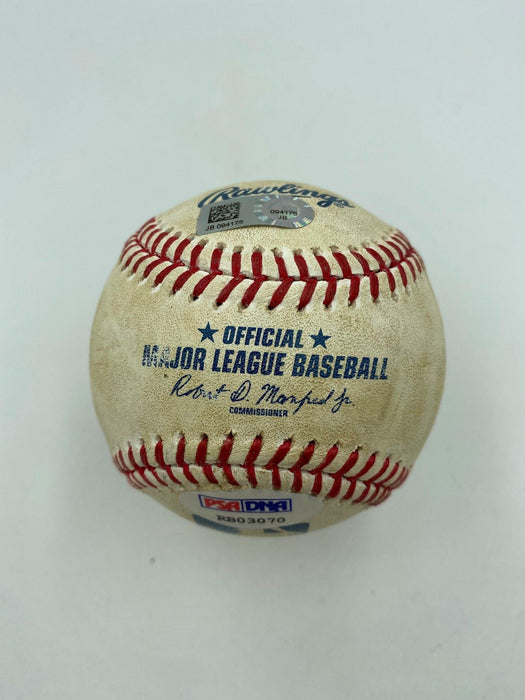 Corey Seager Full Name Signed Game Used Major League Baseball PSA DNA COA