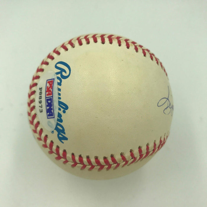 Rare Reggie Reginald Martinez Jackson Full Name Signed AL Baseball PSA DNA COA