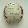 Beautiful 1977 Hall Of Fame Induction Multi Signed Baseball 23 Sigs JSA COA