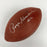 Roger Staubach #12 Signed Official NFL Wilson Game Football JSA COA