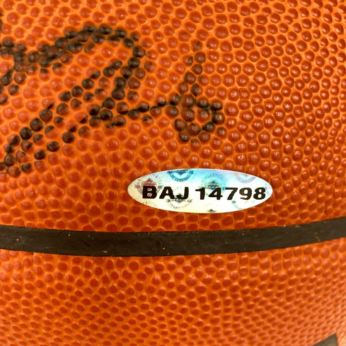 LeBron James "1st Pick 2003 Draft" Rookie Signed Basketball UDA Upper Deck JSA