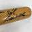Hank Aaron Eddie Mathews Willie Stargell Gary Carter HOF Signed Baseball Bat JSA