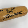 Hank Aaron Eddie Mathews Willie Stargell Gary Carter HOF Signed Baseball Bat JSA