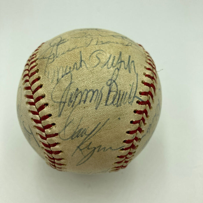 1976 All Star Game Team Signed Game Used Baseball 27 Sigs Tom Seaver JSA COA