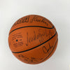 1998-99 San Antonio Spurs NBA Champs Team Signed Basketball Tim Duncan JSA COA