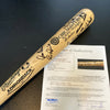 Beautiful 1969 Chicago Cubs Team Signed Baseball Bat 21 Sigs Ernie Banks JSA COA