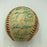 1972 Oakland A's Athletics World Series Champs Team Signed Baseball JSA COA