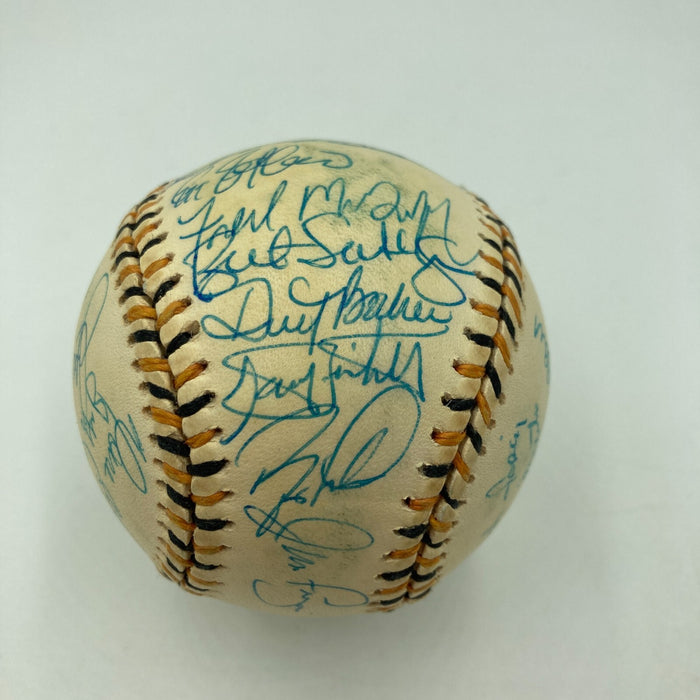 1994 All Star Game National League Team Signed Baseball Barry Bonds PSA DNA COA