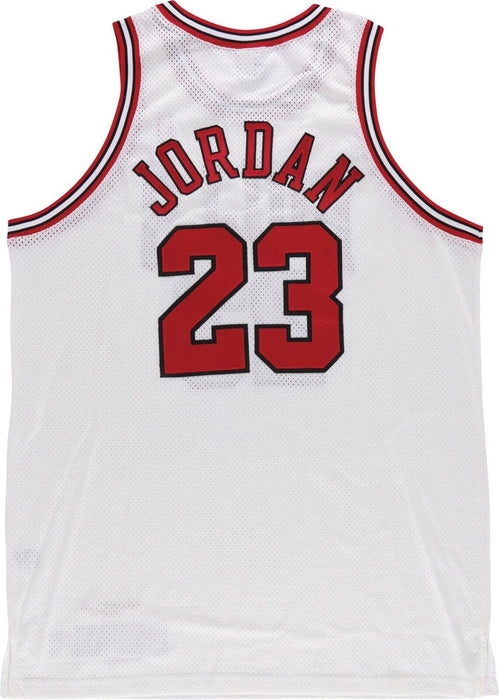 Michael Jordan Signed 1998 Pro Cut Chicago Bulls Jersey UDA & PSA DNA COA