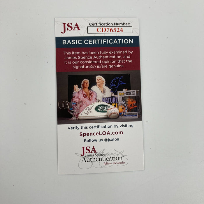 Jim Bunning  Signed Vintage Spalding Game Model Baseball Glove JSA COA