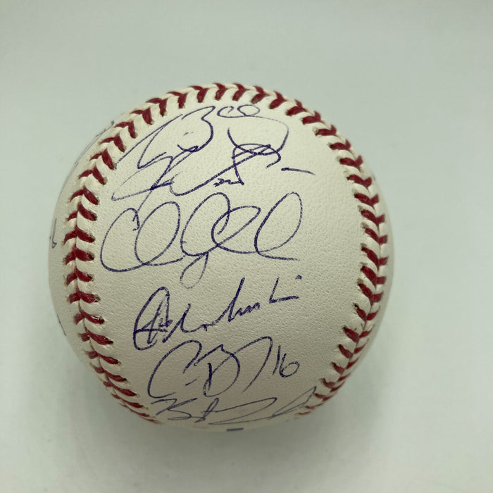 Clayton Kershaw Rookie 2007 All Star Game Team Signed Baseball MLB Authentic