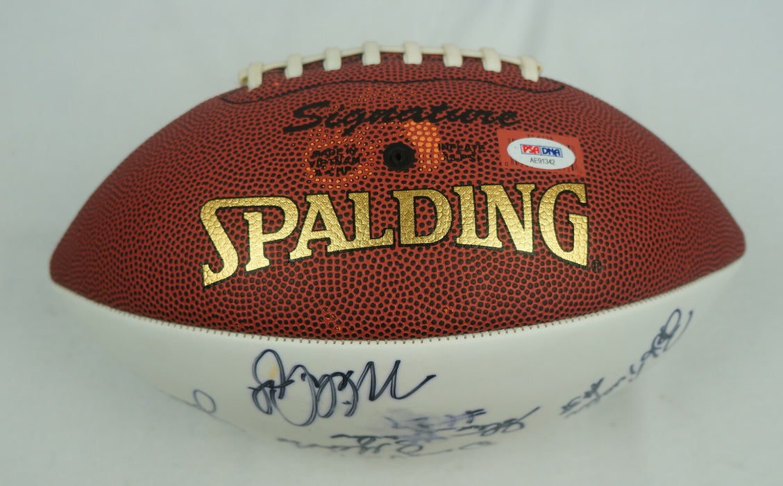 NFL Hall Of Fame Legends Multi Signed Celebrity Golf Classic Football PSA DNA