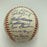 1961 New York Yankees World Series Champs Team Signed Baseball Mickey Mantle JSA