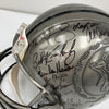 Beautiful 1972 Miami Dolphins Super Bowl Champs Team Signed Pewter Helmet JSA