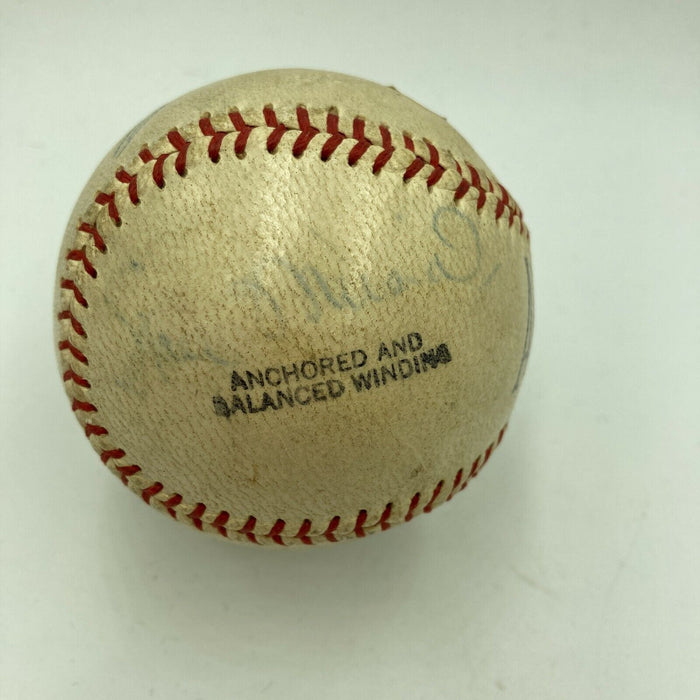 1950's Ted Williams Playing Days Signed Ted Williams Model Baseball With JSA COA