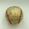 Willie Mays 1954 New York Giants World Series Champs Team Signed Baseball JSA